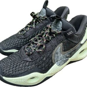 Men’s Size 8 Nike Cosmic Unity green glow black volt basketball sneakers